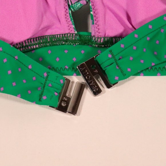 NWOT Seafolly X Revolve Bandana Bay Fixed Tri Bikini Top - Picture 10 of 15